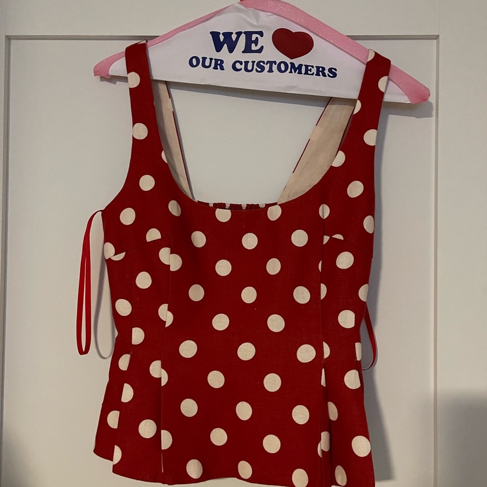 Posse Polka Dot Rosalie Top